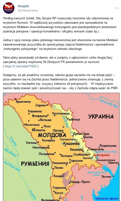 szurszur - Z tą Mołdawią to sie zaczyna wieksza operacja propagandowa robić, bo teraz...