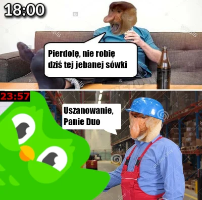 oneoneone - Popełniłem meme ( ͡° ͜ʖ ͡°)

#heheszki #duolingo