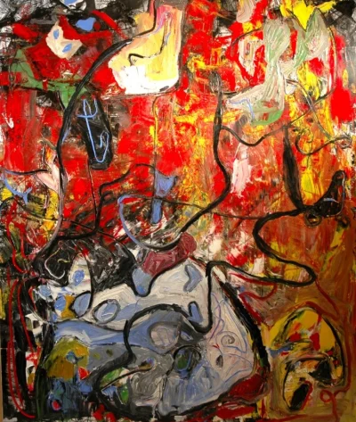 milenaolesinska - Richard Dick Wray (1933 - 2011) był amerykańskim malarzem abstrakcy...