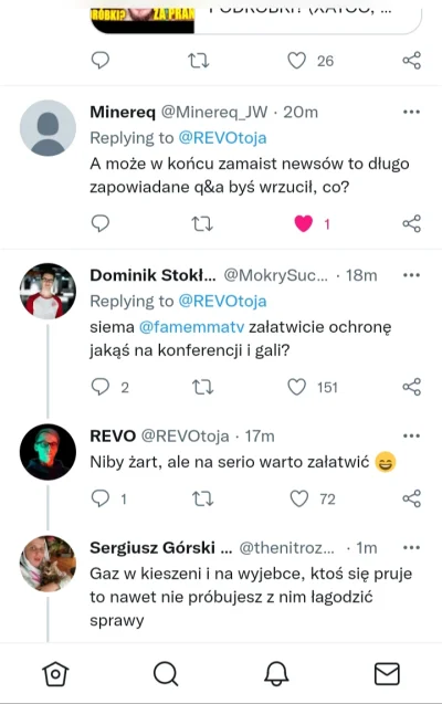 Minereq - Przydupas zwyrola zbyt obsrany, żeby odpisać na mojego tweeta



#warde...