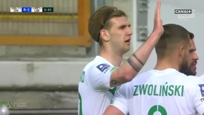 WHlTE - Zagłębie Lubin 0:1 Lechia Gdańsk - Aleks Ławniczak, samobój
#zaglebielubin #...