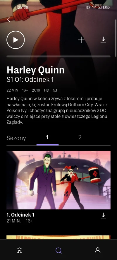 t.....z - Serdecznie polecam Wam animowany serial "Harley Quinn" dostępny na #hbomax....