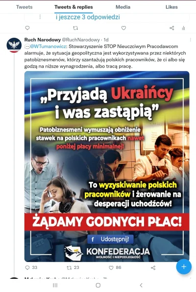 M.....a - @jedenzgapiow: już usunęli, jak nawet ludzie z ich logo w awatarze na tweet...