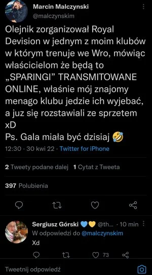 Krzysio_misio12 - Pedaliady typu fame mma i high league które próbują być na siłę pro...