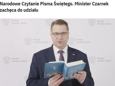 AlbertWesker - Minister "edukacji" ma ważniejsze sprawy na głowie niż nauczycielskie ...