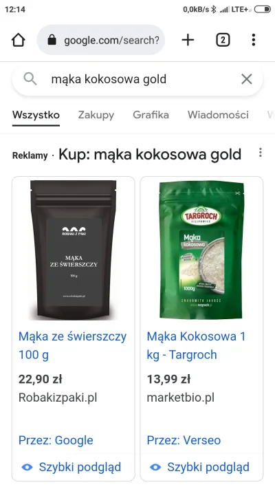 Zkropkao_Na - @RageH: co to MK gold?
Myślałam, że mąka kokosowa ale Google nie znajd...