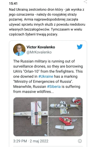 Mikuuuus - Ruskim chyba dronow zaczyna brakować ( ͡° ͜ʖ ͡°)
#wojna #rosja #ukraina