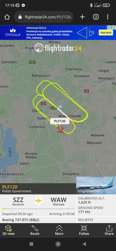 PiotrSzczecin - A oni co tak latajo w kółko 
#flightradar24