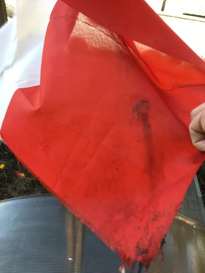 buras_89 - Taką flagę wywiesiła nam wspólnota z okazji dzisiejszego święta. Robić dym...