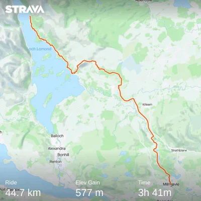 skydancer - Pierwszy dzień na trasie West Highland Way. Niby tylko 45km, a zeszło bli...