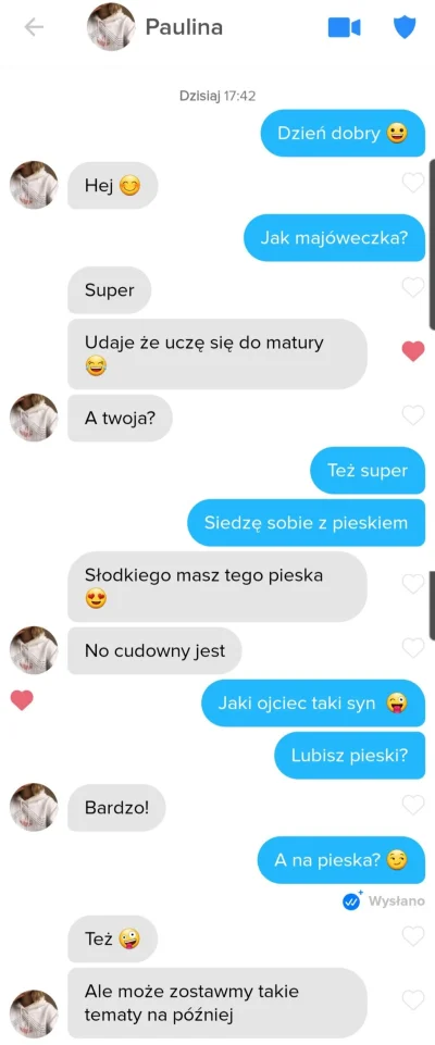 por_fuera - Mówiliście, że nie odpisze ( ͡º ͜ʖ͡º)

#tinder #zwiazki #rozowepaski