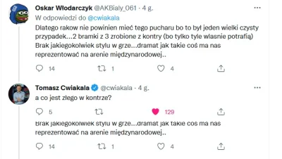 Pedrobodo - Redaktor Ćwiąkała masakruje tłiterowego Oskarka