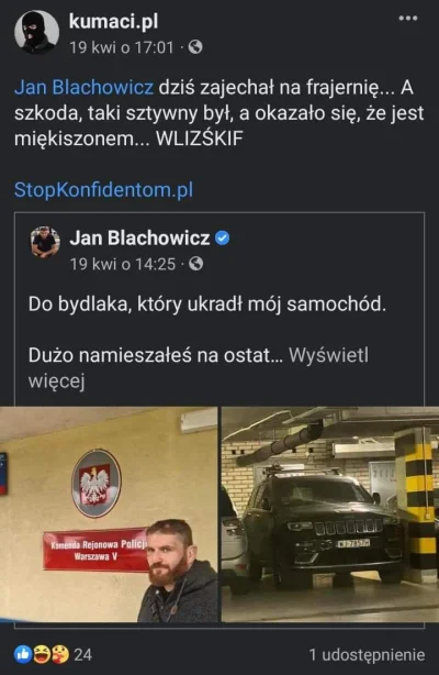 del_pielo - Oho, ciekawe czy juz prawilniaki Alan i Polański pogonili konfidenta z WC...