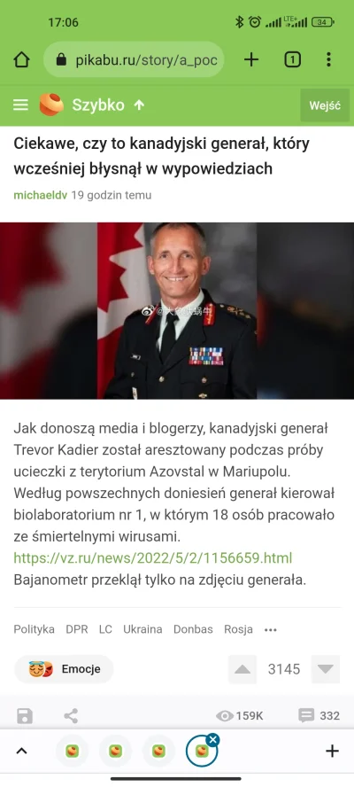 WieslawWarzywo - Co oni tam ćpają na tym #pikabu 
#ukraina #wojna
https://pikabu. ru/...