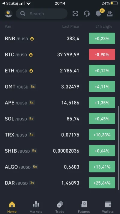 fabian-toja - W końcu inne krypto nie są uzależnione od tego bitcoinowego gowna,chyba...