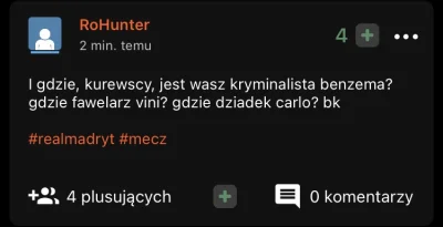 Bartekgkw - @RoHunter ale musisz siedzieć teraz zagotowany pajacyku XDDD
#mecz