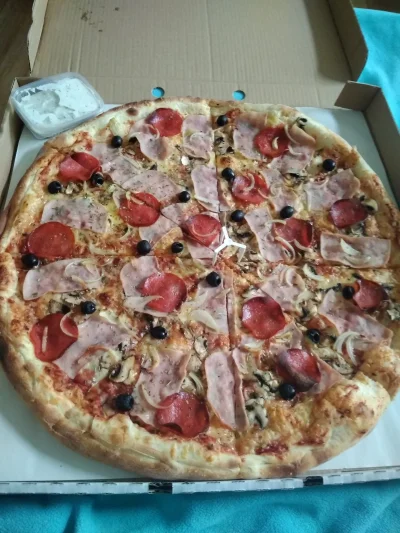 qew12 - Niezłe jaja. Kolega anonimowy kupił mi pizzę. W wykopie siła!

#jedzzwykopem ...