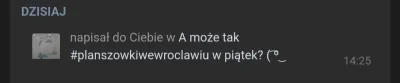 MadIen - @deryt: nie pasuje mi piątek. W ogóle co tu się wydarzyło?