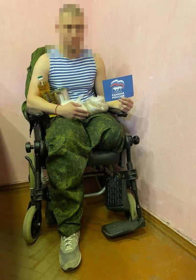 Jabby - A mówią że ruskie nie dbają o inwalidów wojennych. 
Warto było zostawić girkę...
