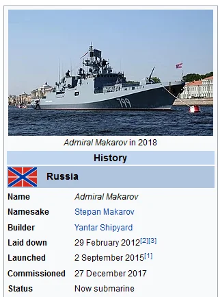 FightMaker - "Status: Now submarine" xDDD z EN Wiki. Rzecz jasna info o rzekomym zato...