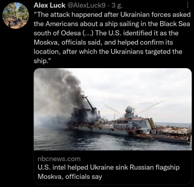 Kempes - #ukraina #rosja #wojna

Lata info, że następny ruski okręt został trafiony. ...