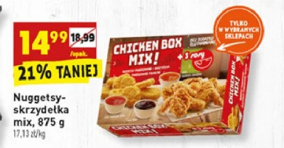 Lesrley - Kupiłem sobie w biedrze "Chicken Box Mix Nuggetsy i Skrzydełka panierowane"...