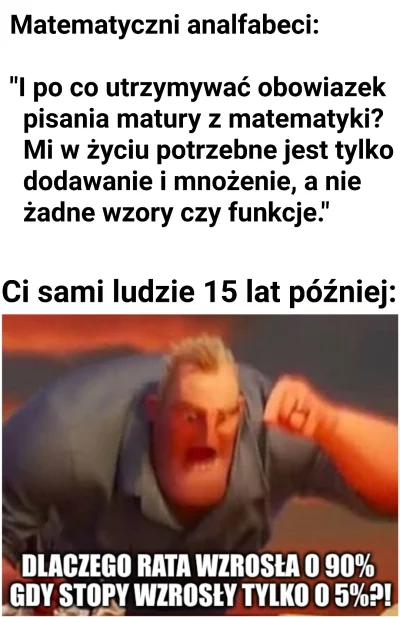 s.....i - "Procent składany? Aaa, to pewnie jakaś nazwa składki na chlanie. Nie? To k...