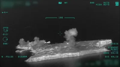 mel0nik - Dwa ukraińskie Su-27 atakują cele na Wyspie Węży, a wszystko nagrane TB2. 
...