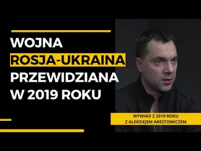 wigr - @Przypadkowy: Warto posłuchać tego wywiadu z 2019 roku. Jak wiele wydarzeń prz...