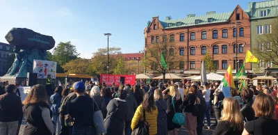 SerniczeQ - Jestem obecnie w Malmö, zdjecie z protestu z tego Czwartu.