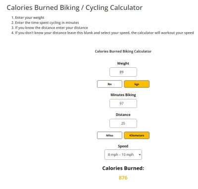Ksemidesdelos - @dymel: @AbaddonLincoln: 25km przejechane rowerem tylko 360 kcal? tro...