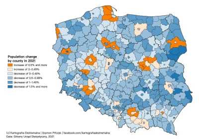 Lifelike - #graphsandmaps #polska #demografia #mapy #kartografiaekstremalna #ciekawos...