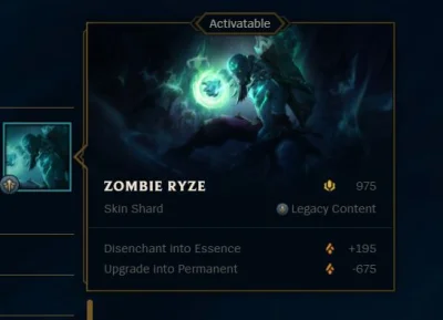 szyderczy_szczur - Lol co trafiłem z random skin sharda za 10 esencji xD
#leagueofle...