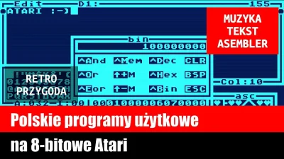 M.....T - Polskie programy użytkowe na 8-bitowe Atari (muzyka, edycja tekstów, progra...