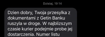 perfumowyswir - Póki co muszę getina pochwalić, telefon o godzinie 18, max 30 sekund ...