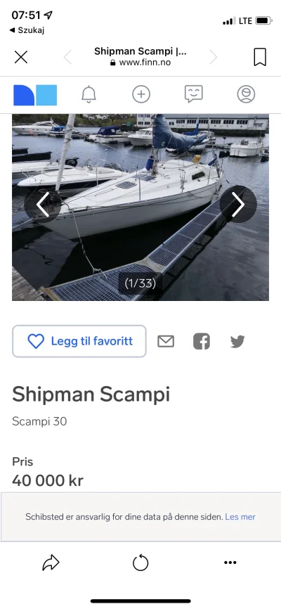 suqmadiq2ama - #jachtdlapolaka https://www.finn.no/boat/forsale/ad.html?finnkode=2578...