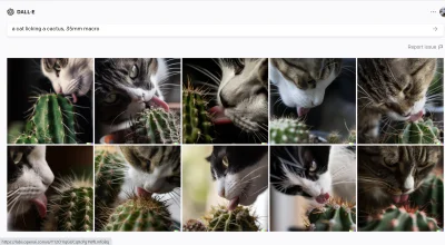 martinlubpl - "a cat licking a cactus 35mm macro"
ała

obrazy wygenerowane przez a...