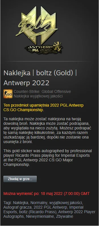 Campix998 - Dzisiaj wylosowane ( ͡° ͜ʖ ͡°) co myślicie sprzedać czy zostawić ?
#csgo