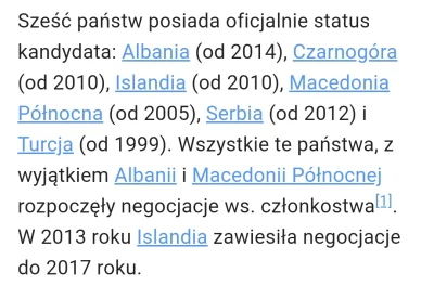 ernestkoski72 - Powiedział - 
jeśli nie otrzymamy statusu kandydata 

Komentujecie ja...