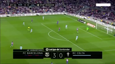 uncle_freddie - Barcelona 3 - [1] Celta Vigo - Iago Aspas 50'

ter Stegen i Araujo ...
