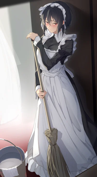 zabolek - #anime #randomanimeshit #originalcharacter #maid 

Tak powinna wyglądać pok...