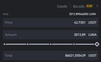 MrBeast - Dobra, kupiłem 2000 Luny za 1,53$. Wiem że ryzyko ogromne ale nie ma co. 
...