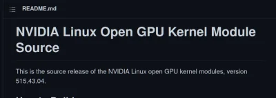Kryspin013 - Piekło zamarzło


https://github.com/NVIDIA/open-gpu-kernel-modules
...