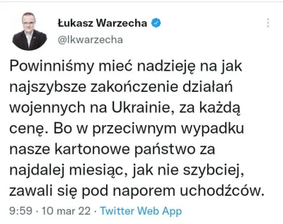 Normie_Lurker - Przypominam, że według przewidywań redaktora Warzechy, Polska miała u...