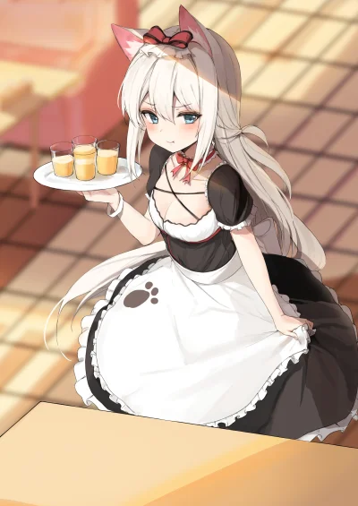 Sentox - #randomanimeshit #anime #azurlane #hammann #maid #blushedface #