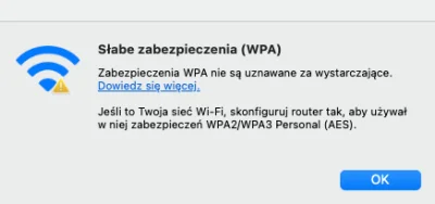 Liamdot - Mam nowy router i taka informacja pojawia mi się w informacji systemowej. U...