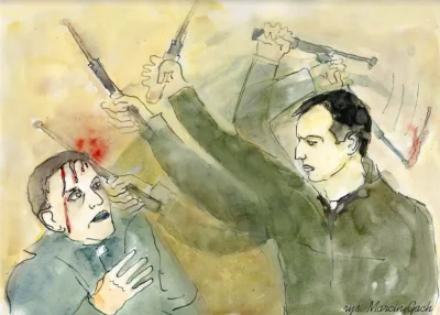PrezydentChoroszczy - Ilustracja przedstawiająca męczeńską walkę o przywrócenie mszy ...