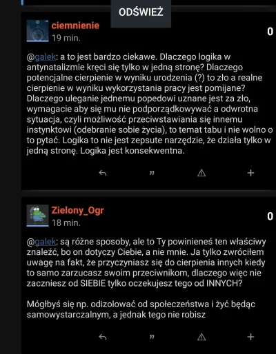 galek - Najbardziej demotywujaca rzeczą na tym tagu jest to, że oponenci antynatalist...