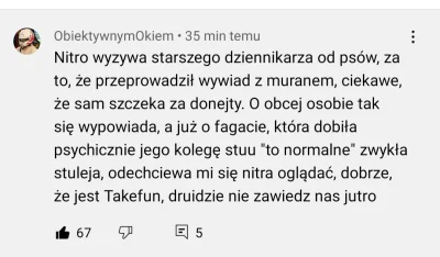 Krzysio_misio12 - Lepiej bym tego nie ujął, tfu na bladego padalca co jak ma.komus co...