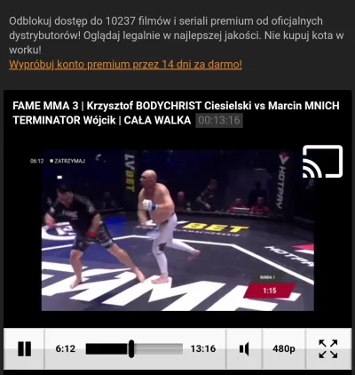 tuszonyjohny - Nawiedził Cię Mnich Terminator starego dobrego FAME MMA.
Zostaw plusik...